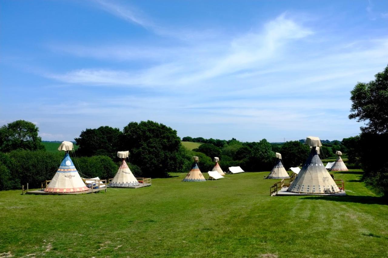 Big Sky Tipi Holidays Wartling ภายนอก รูปภาพ