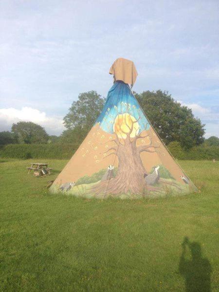 Big Sky Tipi Holidays Wartling ภายนอก รูปภาพ